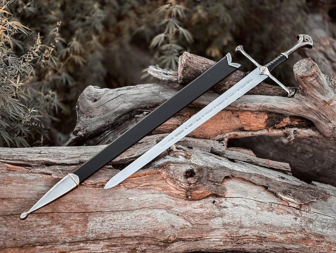 King Aragorn Anduril Sword of Aragorn | Handmade Decorative Sword ...