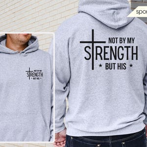 Christian hoodie for Men, religious hoodie, Faith Sweatshirt, fathers day gift for husband, gift for christian man