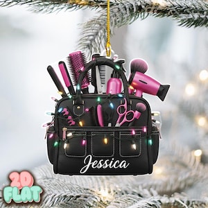 Sternförmiges Acryl-Ornament – Geschenk Für Friseure & Haarstylisten, Mit Geschenkbox