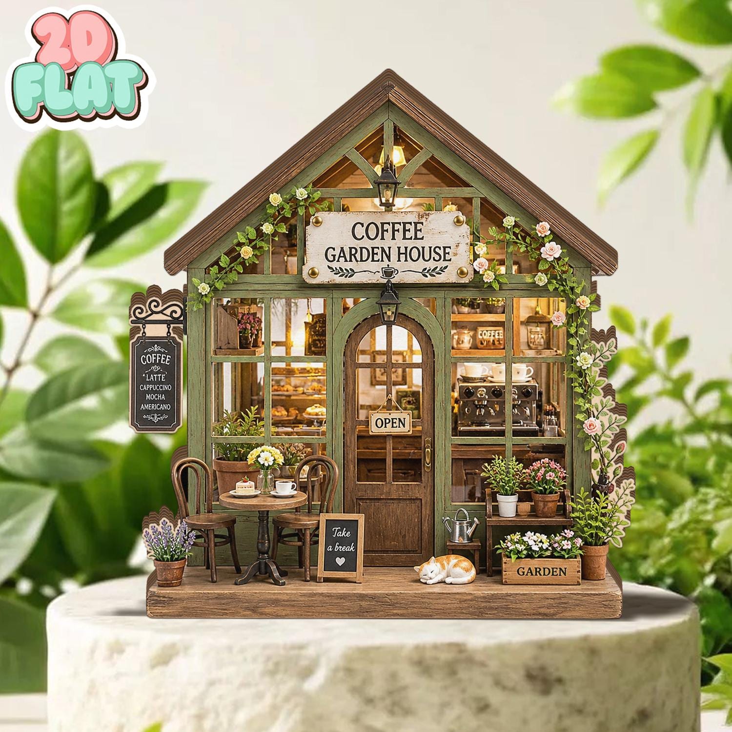 Diy miniature coffee shop - Etsy 日本