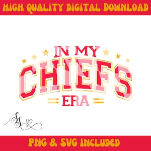 Football SVG, Trendy svg, Football PNG, Digital Download, Cut File, Chiefs svg png, Chiefs Football svg, Kansas Football, Super Bowl PNG
