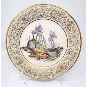 1979 Lenox Golden-Crowled Kinglets Boehm Birds Dekorative Platte Ltd Edition