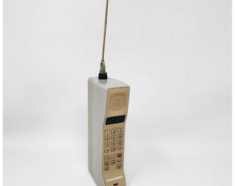 Vtg Cellular One Brick Motorola Portable Cellular Phone Damaged Antenna UNTESTED