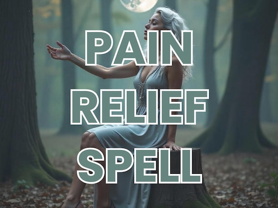 Pain Relief & Healing Spell – Fast Energy Healing, Emotional, Physical Comfort, Remove Aches, Tension, Photo Proof, Free Consultation