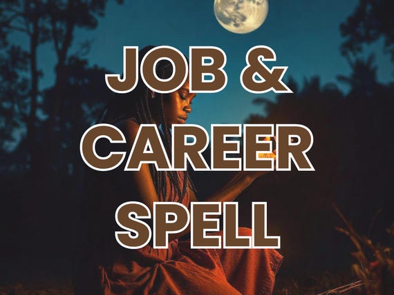 Job & Career Success Spell – Get Hired, Promotions, Financial Stability, Professional Growth, Fast Results, Photo Proof, Free Consultation