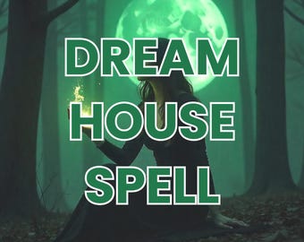Dream House Spell – manifesteer je perfecte huis, verkoopsucces, snel energie in 24 uur, fotoproef en gratis advies
