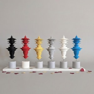 Klang der Liebe Wellenform Skulptur