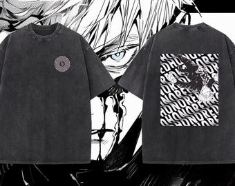 Gojo Satoru 'Honored One' Graphic Tee - Jujutsu Kaisen Oversized T-Shirt
