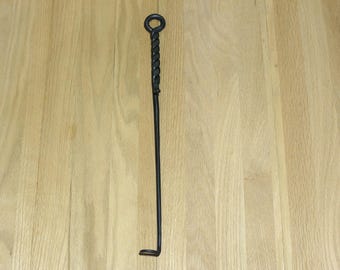 Hand Forged Square Twist Steak/Bacon Flipper