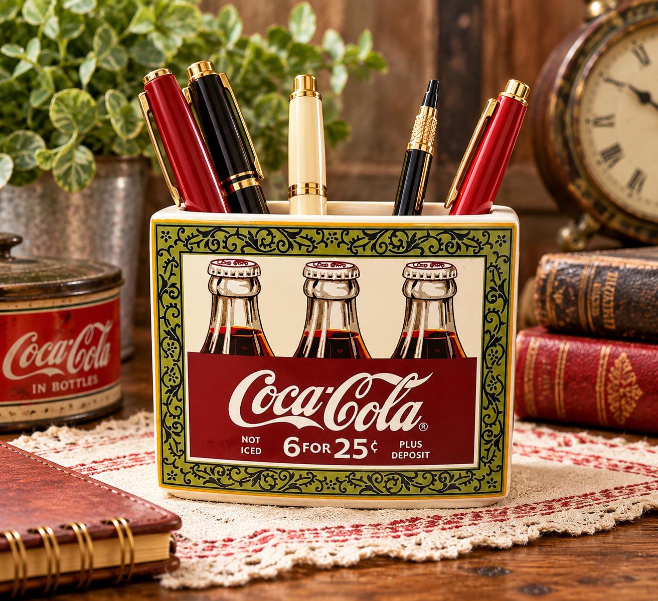 Coca Cola Pen Holder - Etsy