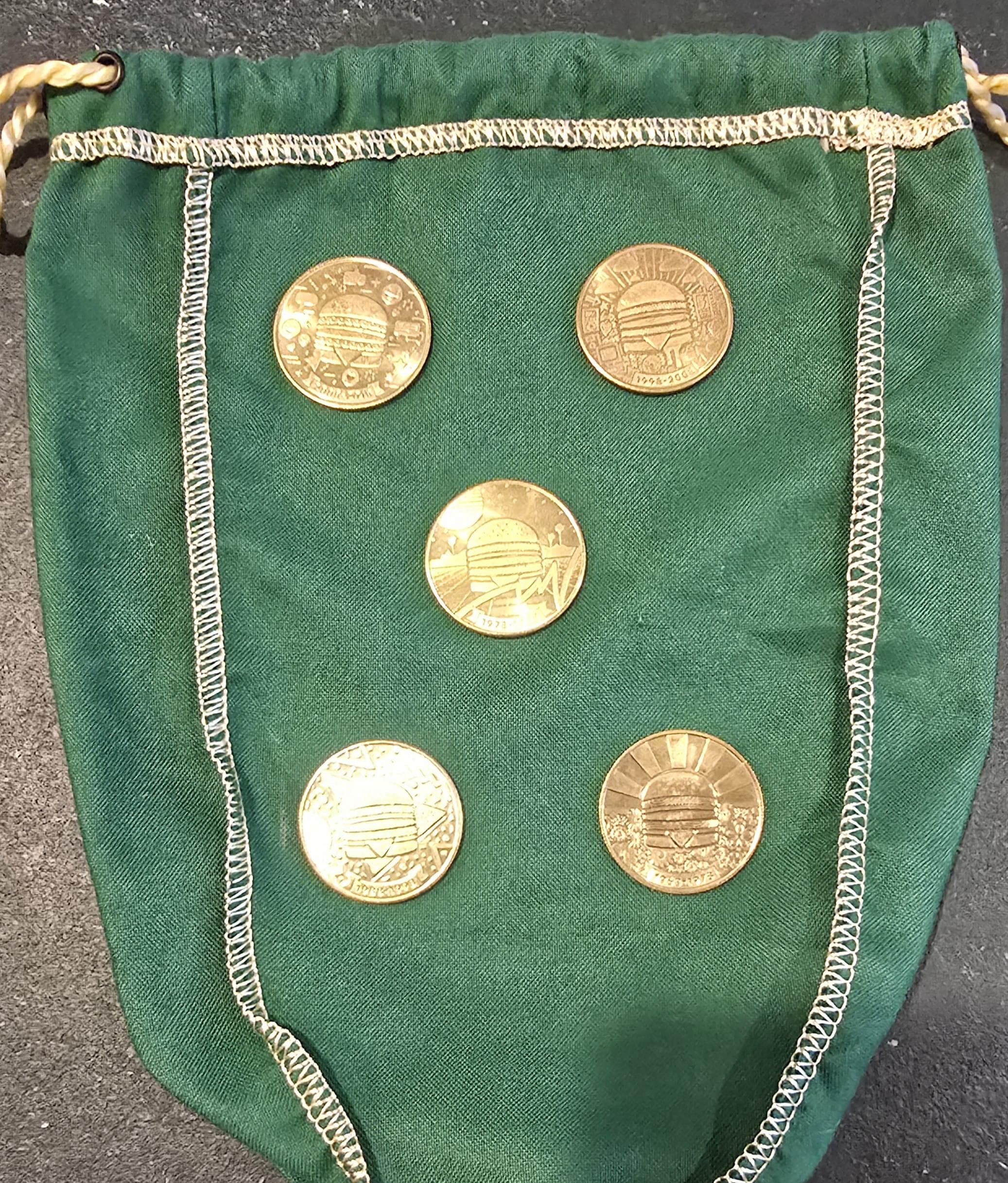Mcdonald's Maccoins Complete Set of 5 Valuable Coins - Etsy
