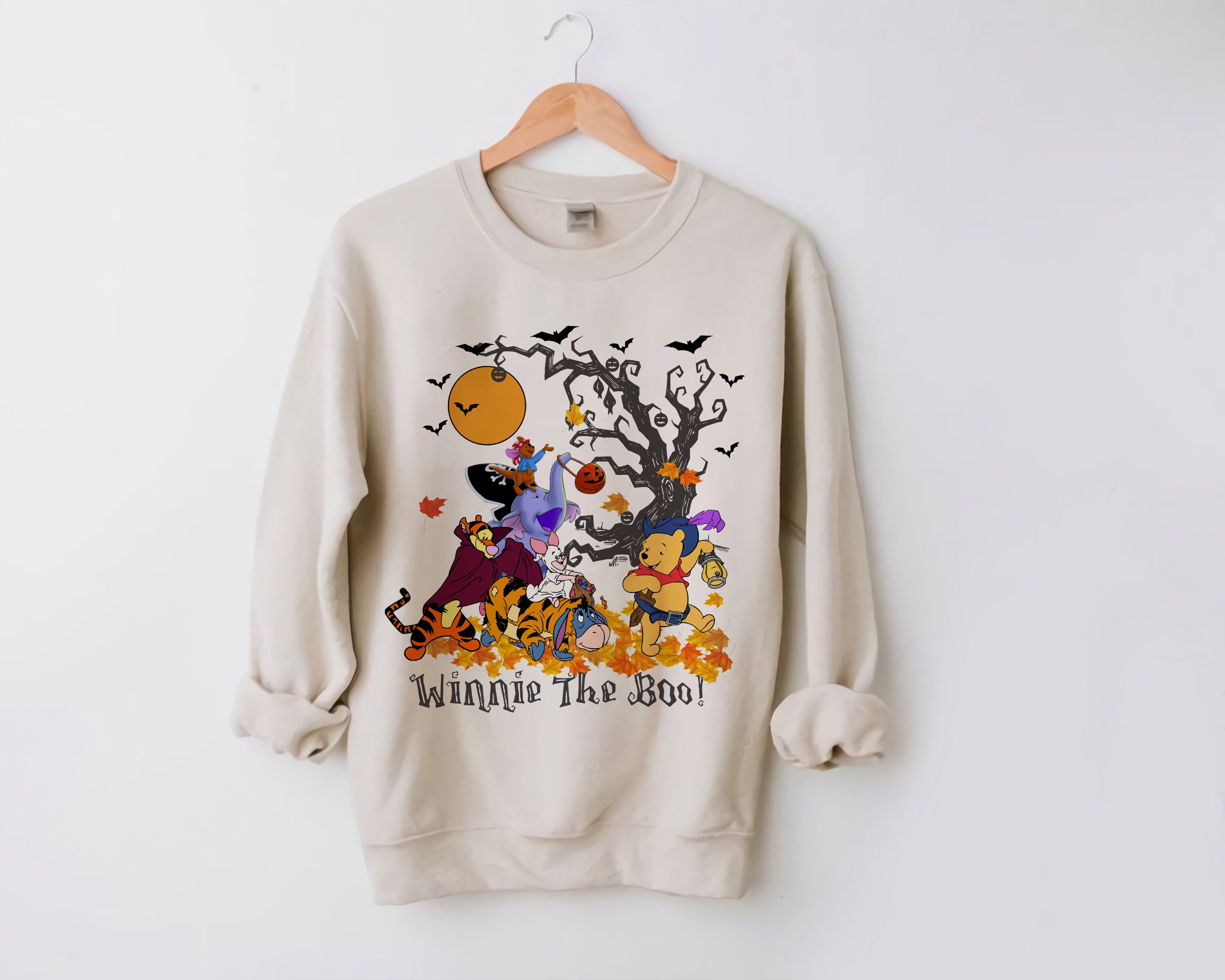 Pooh Halloween Sweatshirt Disneyland - Etsy