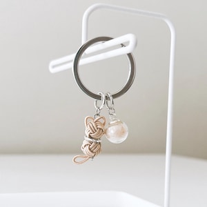 Your cat&#39;s hair bag charm, Pet memorial, Japanese handmade, Handmade, Mizuhiki, Lightweight, Gift, Cat charm, Bag charm