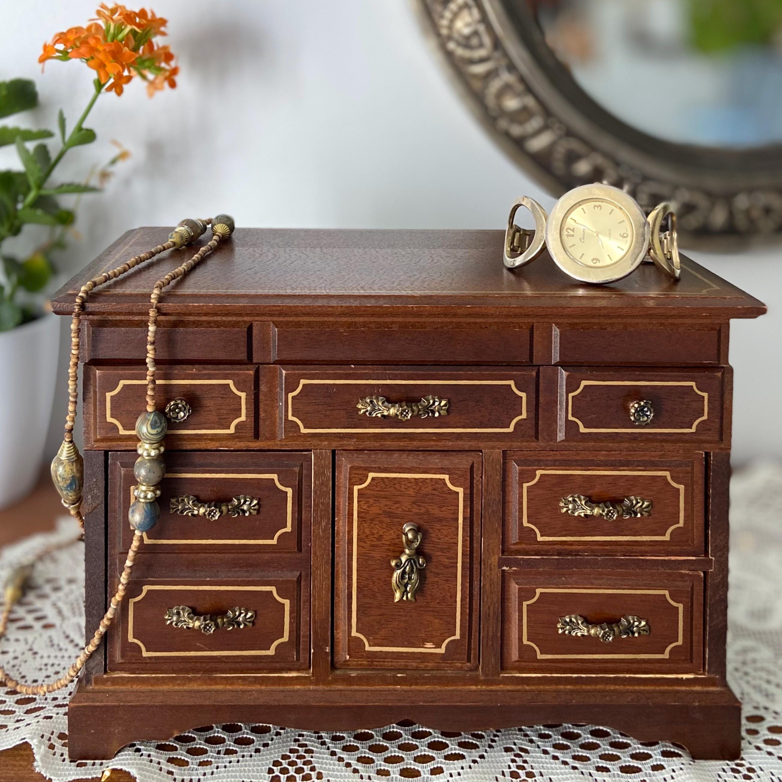Maple Jewelry Box With Drawers - Etsy Canada