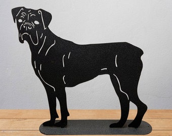 Boxer Dog Statue, Sculpture, Dog Figurine
