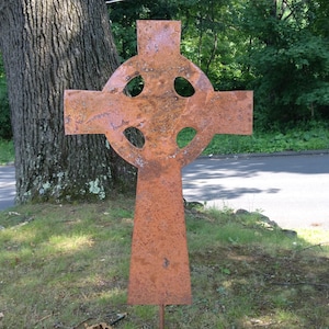 Celtic Cross, Memorial Cross, Roadside Memorial Cross, Grave Marker, Memorial Marker
