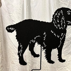 Boykin Spaniel Garden Stake or Dog Wall Art / Pet Memorial / Metal Garden Art / Garden Ornament