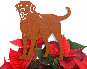 Labrador Retriever Plant Stake, Christmas Grab Bag Gift