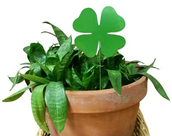 Shamrock Plant Stake: Weather Resistant St. Patrick's Day Decor