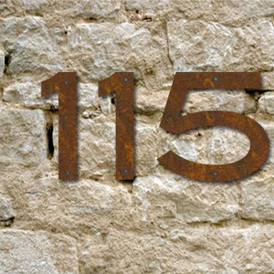 Rustic Table Numbers