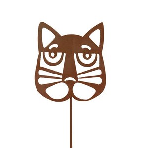 Cat Plant Stake, Cat Memorial, Sympathy Gift, Garden Marker, Rainbow Bridge Cat, Remembrance Gifts, Cat Mom Lady Lovers Yard Art Loss Gift