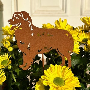 Australian Shepard Garden Marker, Dog Memorial, Unique Pet Gift