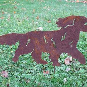 Cavalier King Charles Spaniel Garden Stake or Wall Art, Pet Memorial, Outdoor Metal Garden Art Decor, Dog Memorial Sign, Pet Grave Markers