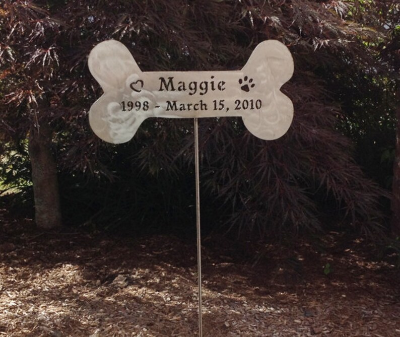 Dog Bone Welcome Sign Metal Wall Art Dog Pet Memorial Pet | Etsy