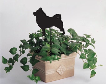 Schipperke Plant Stake, Plant Lover Gift, Pet Memorial, Garden Gift, Stocking Stuffer