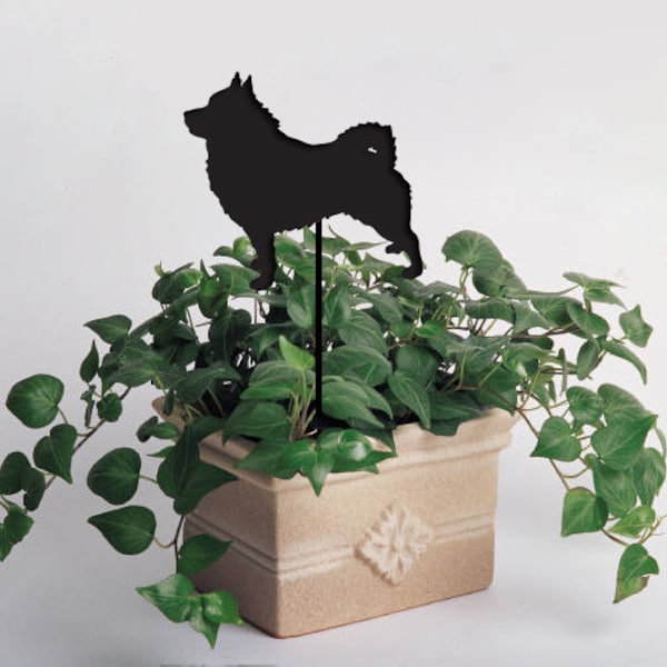 Schipperke Plant Stake, Plant Lover Gift, Pet Memorial, Garden Gift, Stocking Stuffer