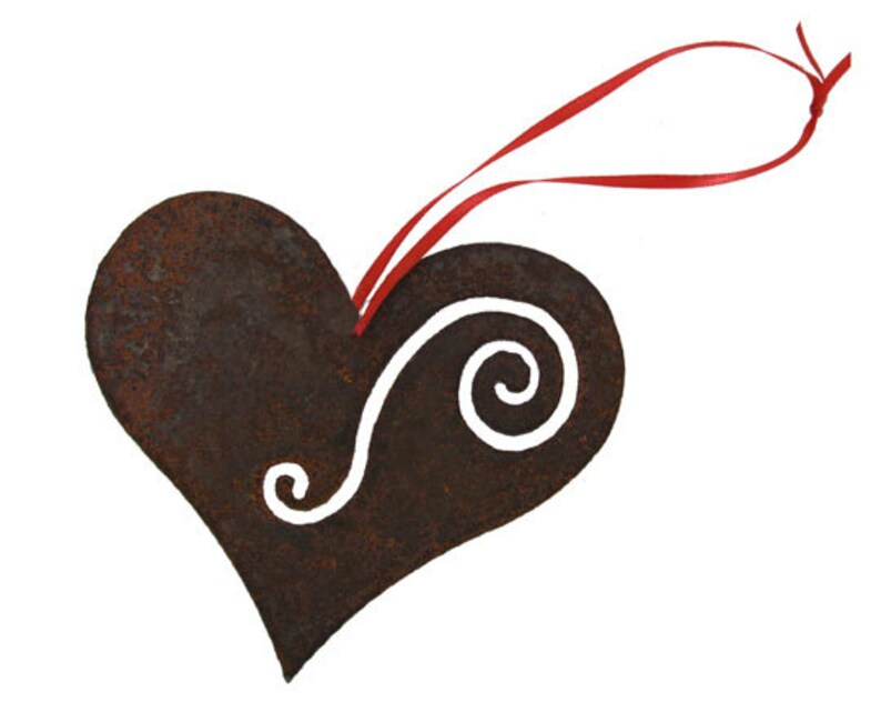 Metal Heart Ornament