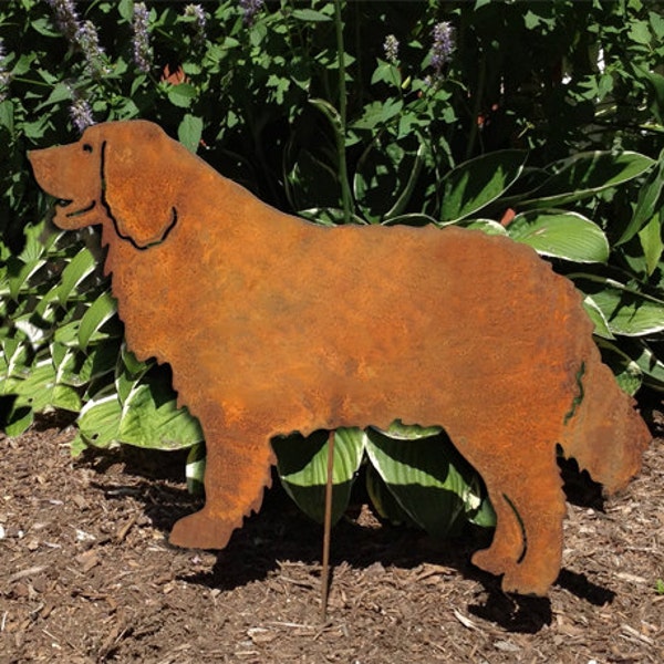 Bernese Mountain Dog Garden Stake or Wall Art, Garden Art, Pet Memorial, Berner Sennenhund