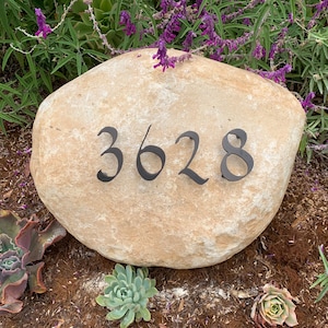 Rustic Metal House Numbers or Letters Set (2&quot;-8&quot;)