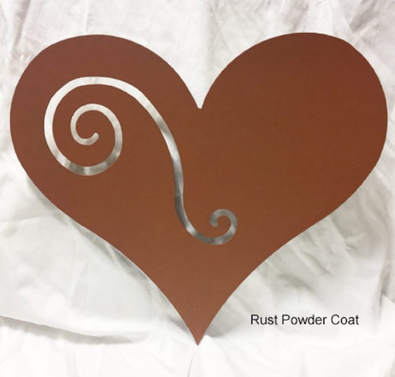 rustic heart ornament