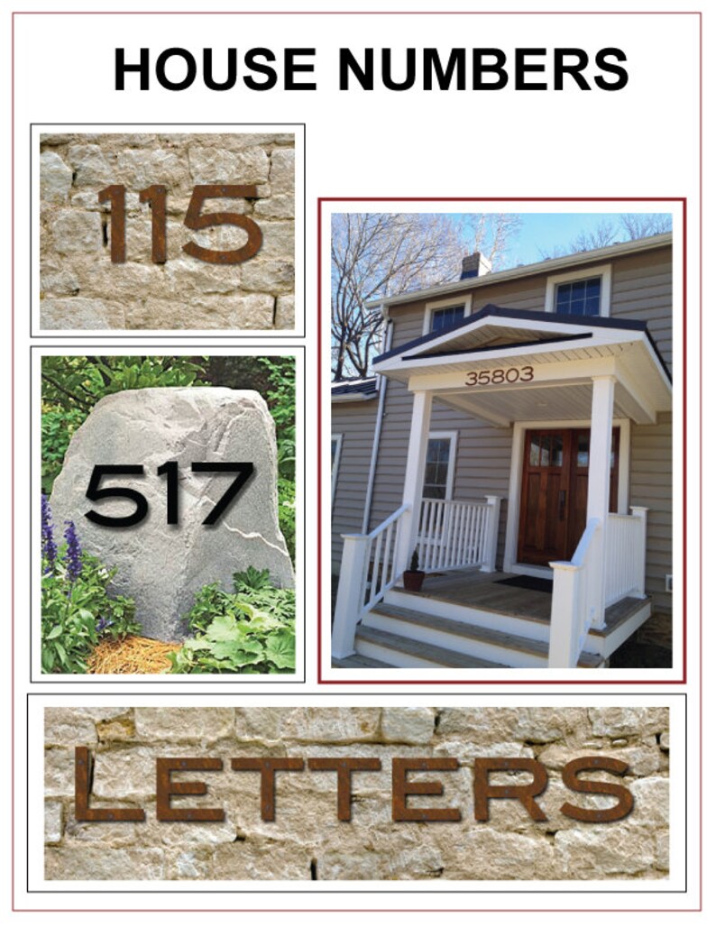 house numbers