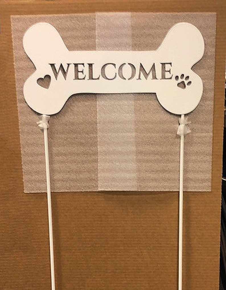 Metal Welcome Sign