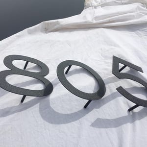 Rustic House Number (Set of 1 - 2" up to 8") Rustic Table Numbers, Address Numbers, Metal House Numbers, Custom House Numbers