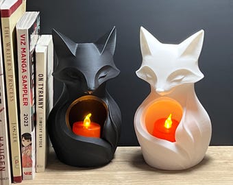 Wolf-led-theelichthouders: gezellig lichtdecor, nachtlampje slaapkamer