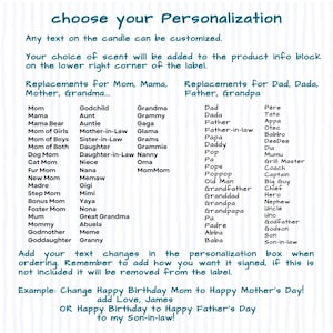 Sentimental Bird's Nest Birthday Soy Candle, Watercolor Wildlife Art, Personalized | Frosted Glass | Gift Box Bild 7