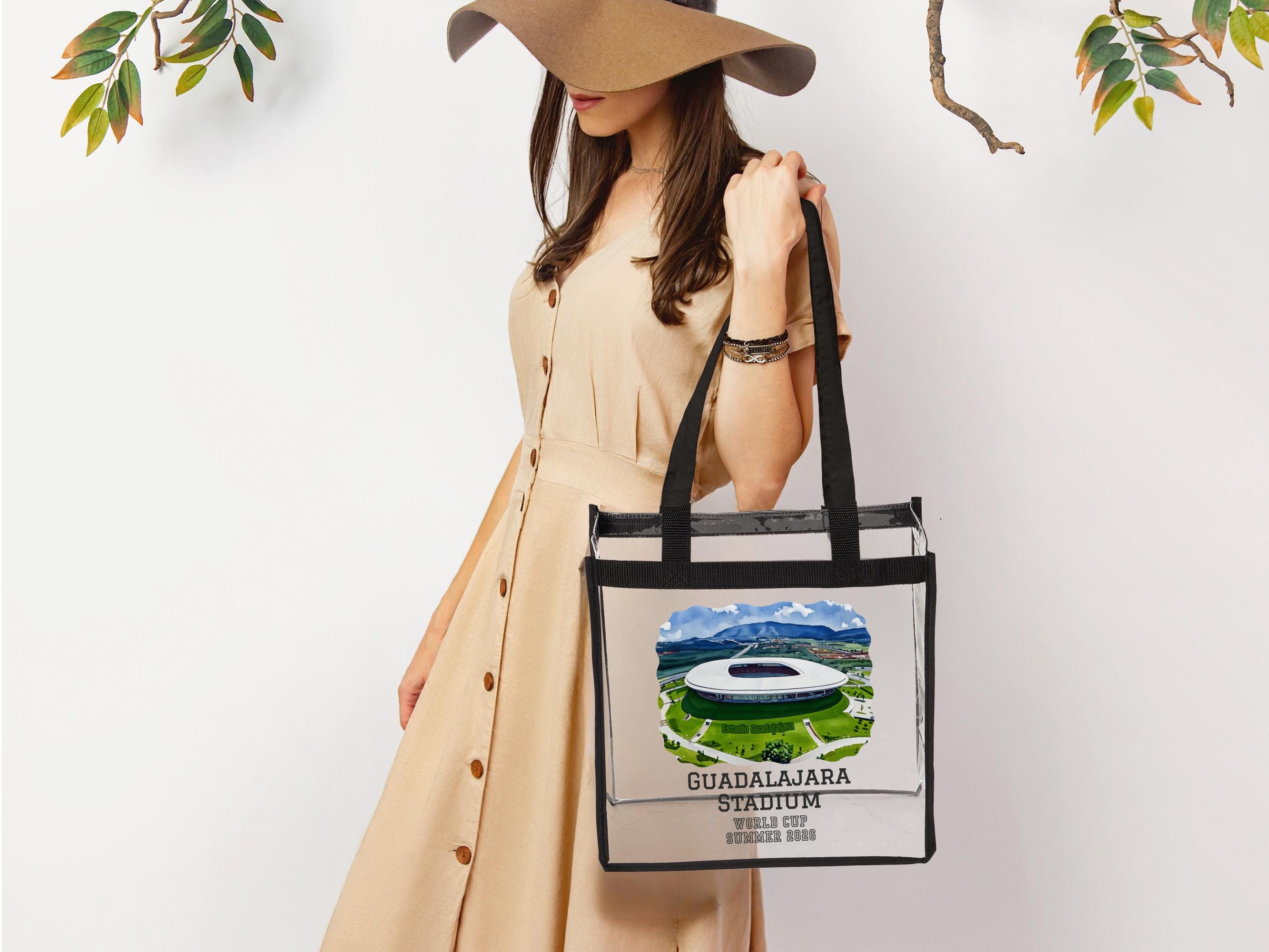 Personalized Clear 2026 FIFA Soccer World Cup Stadium Tote Bag Personalized Clear 2026 FIFA Soccer World Cup Stadium Tote Bag