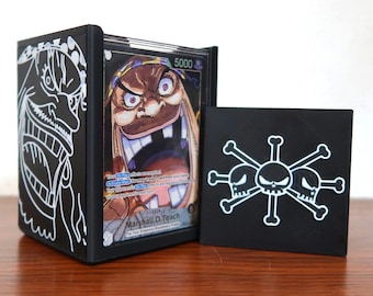 Blackbeard: Marshall D Teach Deck Box - One Piece TCG - Etsy