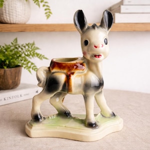 Vintage Balky the Mule 1940s planter Designed by Ruth Remple