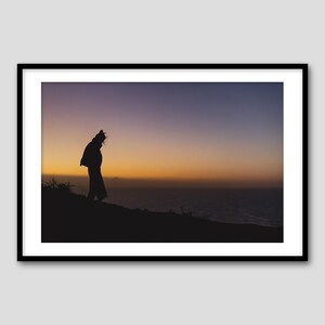 Silenzio dell'oceano al tramonto – Stampa fotografica artistica