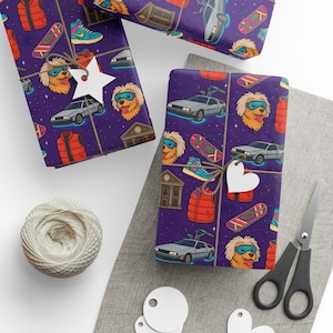 Carta da regalo, Carta da regalo ispirata a Ritorno al Futuro, Carta di Marty McFly, Tema film retrò, Regalo per fan di film di fantascienza, Stile vintage