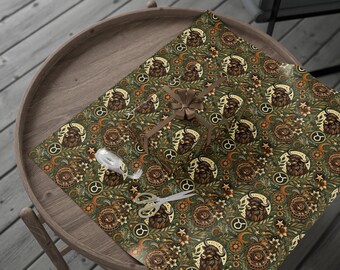 Taurus Zodiac Wrapping Papers, Gift Wrap, Birthday Celebration, Horoscope Packaging, Astrology Theme, Present Decor