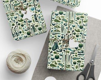 Golf Wrapping Paper: Sporty Golf Lover Gift Wrap