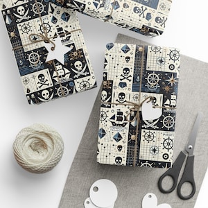 Adventure Pirate Wrapping Paper