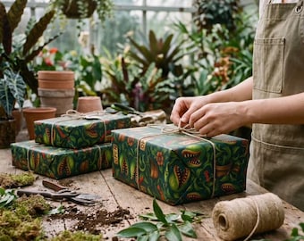 Little Shop of Horrors Wrapping Paper: Feed Me Seymour Gift Wrap
