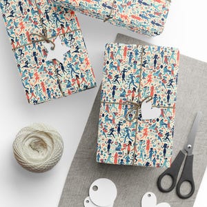 Wrapping Papers, Women Empowerment Gift Wrap, Female Power Celebration, Feminist Holiday Packaging, Girls Rule Present Decoration, Girl Boss