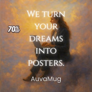 Surreal Laptop Man Painting: Dreamy Boho Wall Art (Digital Download)
